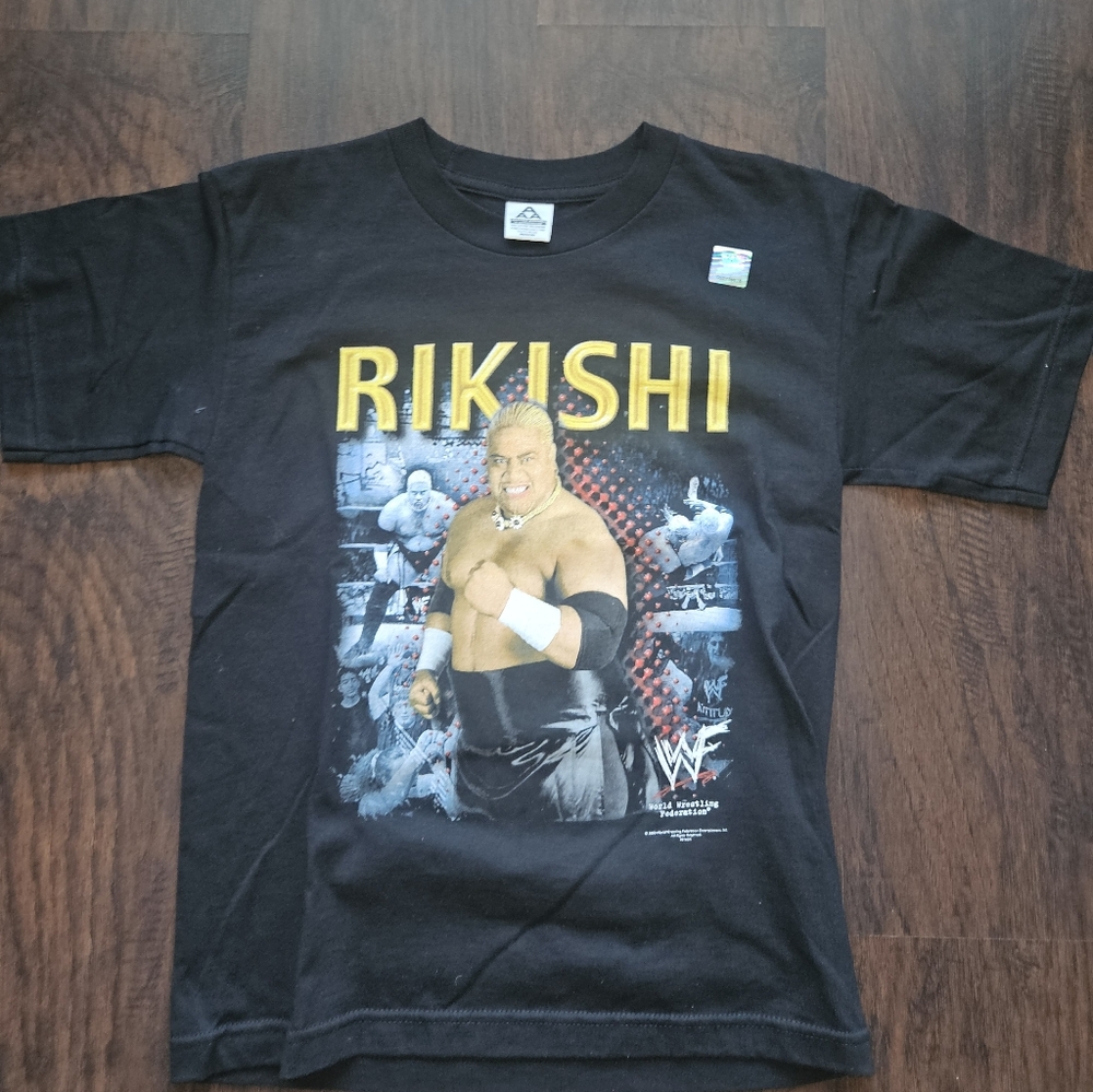 Vintage 2000 WWF Rikishi Graphic T Shirt